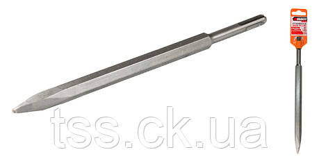 Стамеска пікоподібна GRANITE SDS-PLUS 14х250 мм із переможною напайкою 1-01-250, фото 1