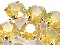 Стрази в золотих цапах Swarovski 17704 Gold Plated Sand Opal