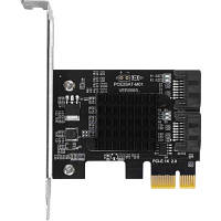 Оригінал! Контролер Dynamode PCI-E to 2 х SATA III (6 Gb/s), 2 ch (PCI-E-2xSATAIII-Marvell) - Вища Якість!