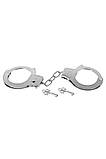 Наручники регулируемые металлические серебристого цвета Fetish Tentation Кайф, фото 3