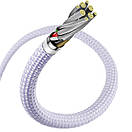 Кабель Type-C Lightning для айфон PD 20 Вт 1 м фіолетовий Baseus Dynamic 2 CALD040205 kr, фото 3