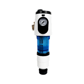 Фільтр сітчастий CPF-4-L з поворотним кріпленням 360 редуктором та манометром
