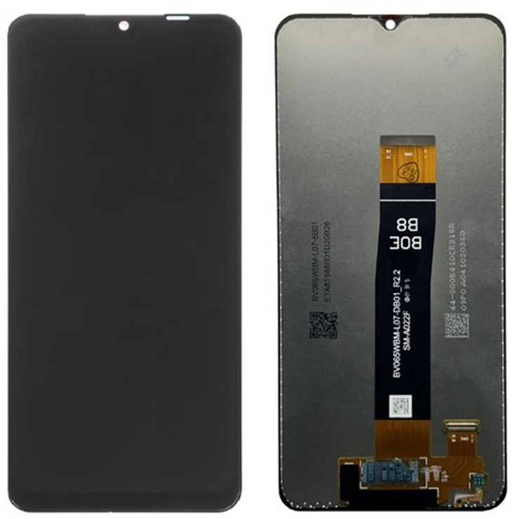 Дисплей Samsung SM-A022/M022/M127 Galaxy A02/M02/M12 (2021) в сборе с сенсором black service orig (REV R2.2)