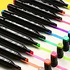 Набір двосторонніх маркерів для скетчингу 262 шт у сумці SKETCH MARKER Набір фломастерів для малювання, фото 5