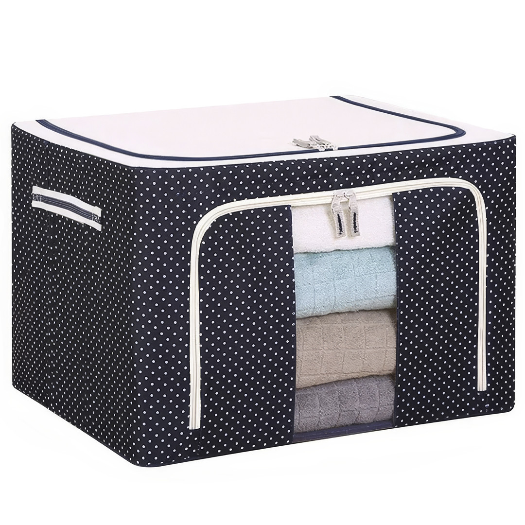 Органайзер для зберігання речей Stenson TD00560-XL Синій 60х42х40 см Універсальний органайзер-скринька для дому, фото 1