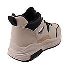 Черевики жіночі Farinni на платформі капучіно натуральна шкіра, 40, фото 4