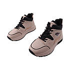 Черевики жіночі Farinni на платформі капучіно натуральна шкіра, 40, фото 5