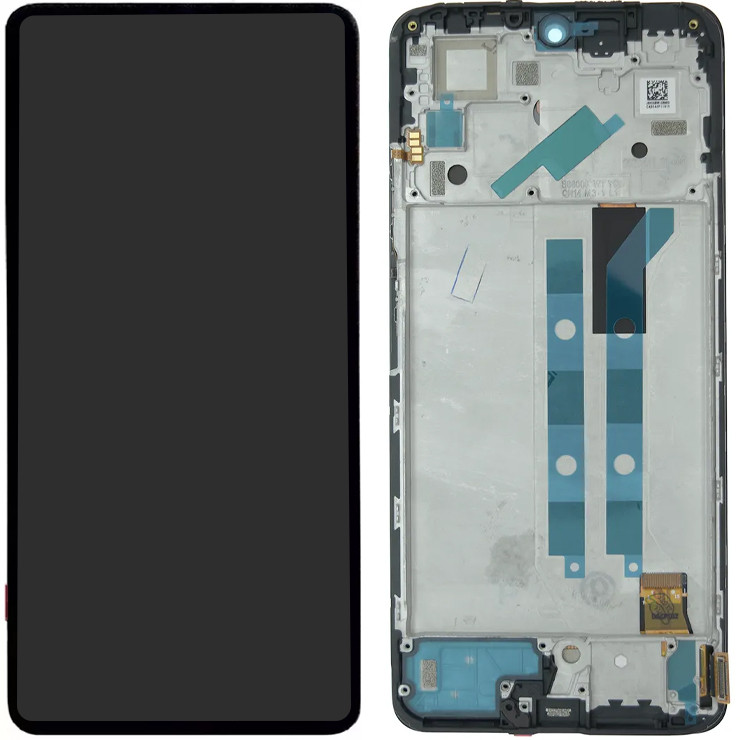 Дисплей Xiaomi Redmi Note 11 Pro 4G/Redmi Note 11 Pro 5G Global/Poco X4 Pro 5G у зборі із сенсором і рамкою