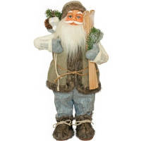 Популярний! Новорічна фігурка Time Eco Санта Клаус 60 см (4820211100407) - Краща якість тільки на Nukleon.com.ua