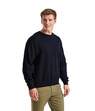 Пуловер Fruit of the loom Classic set-in sweat S Темно-синій (62-202-0)