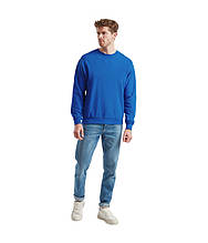 Пуловер Fruit of the loom Classic set-in sweat M Синий (62-202-0)