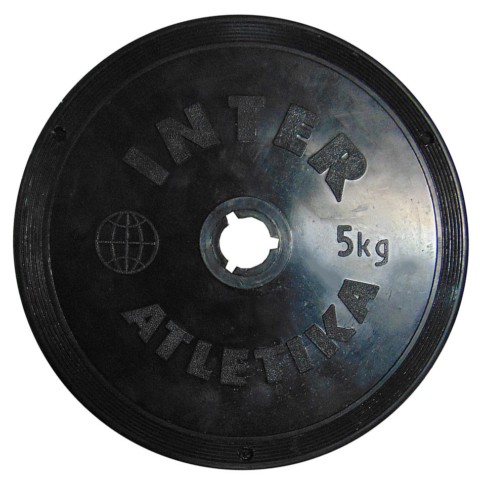 Диск сталевий InterAtletika ST520.4 вага 5 кг., фото 1