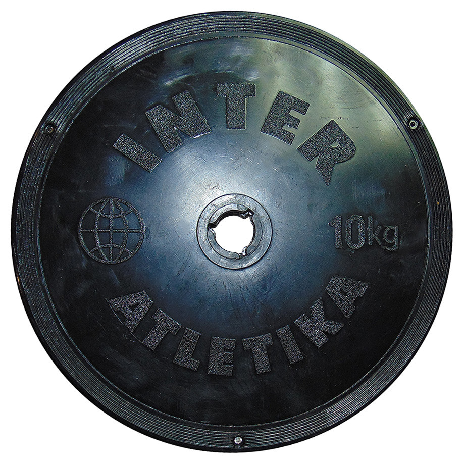Диск сталевий InterAtletika ST520.5 вага 10 кг., фото 1