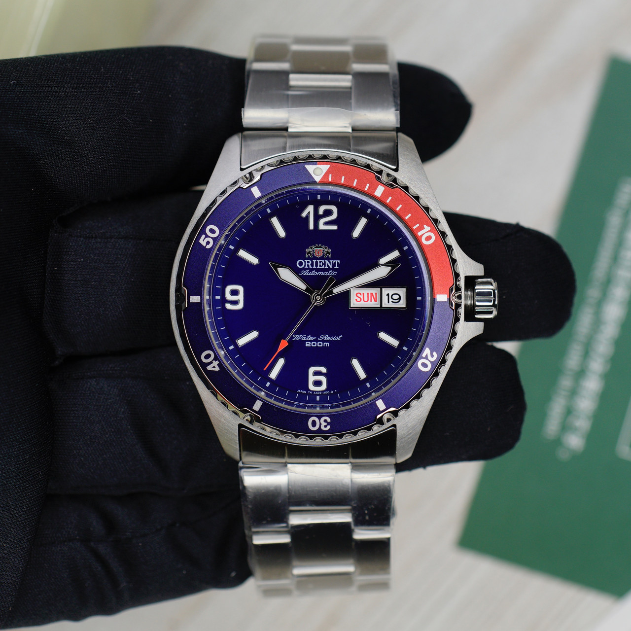 ORIENT MAKO II Diver Pepsi Automatic FAA02009D9