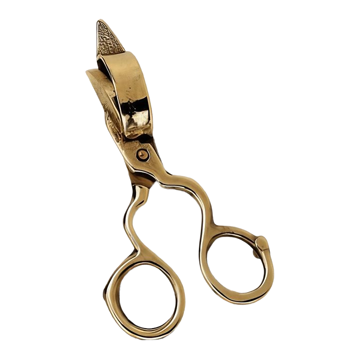 Ножиці / Тушилка для свічки з латуні 5х12 см Stilars Италия 142