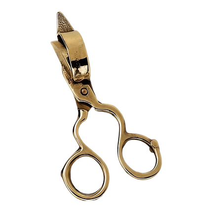 Ножиці / Тушилка для свічки з латуні 5х12 см Stilars Италия 142, фото 1