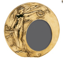 Рамка для фотографій з латуні діаметр 16,5 см. Stilars Італія 22