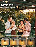 Brighttown 80 FT Outdoor String Lights - підключаються світлодіодні ліхтарі, фото 6