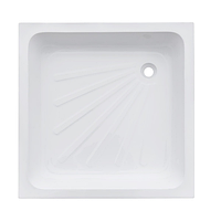 Душевой поддон Vivia Rodos 90х90х15 см квадратный акриловый