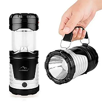 Фонарь кемпинговый 7088B c солнечной панелью и Power Bank DE