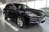 Захисна накладка на задній бампер для Porsche Cayenne 2017-2023 /чорна нерж.сталь/, фото 11