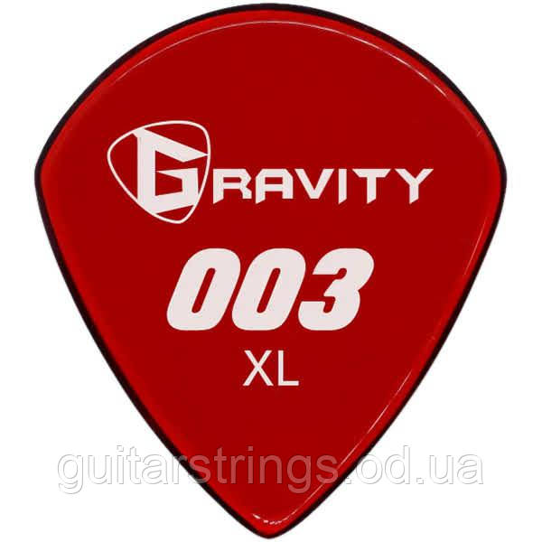 Медіатор Gravity Picks G003XP 003 Jazz 3 XL Polished 1.50 mm