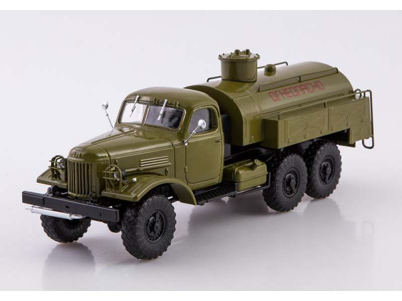 Легендарні вантажівки №98 Паливозаправник (бензовоз) АТЗ-3 (ЗІЛ-157К) | Modimio