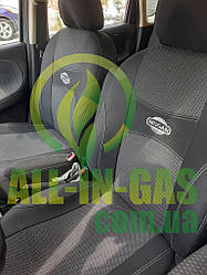 Чохли Nissan Note 2005-2012 (столики) / автомобільні чохли на Нісан Ноут "Nika Lux"