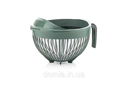 Миска для смешивания "Linea" з ручкою +друшляк 3л