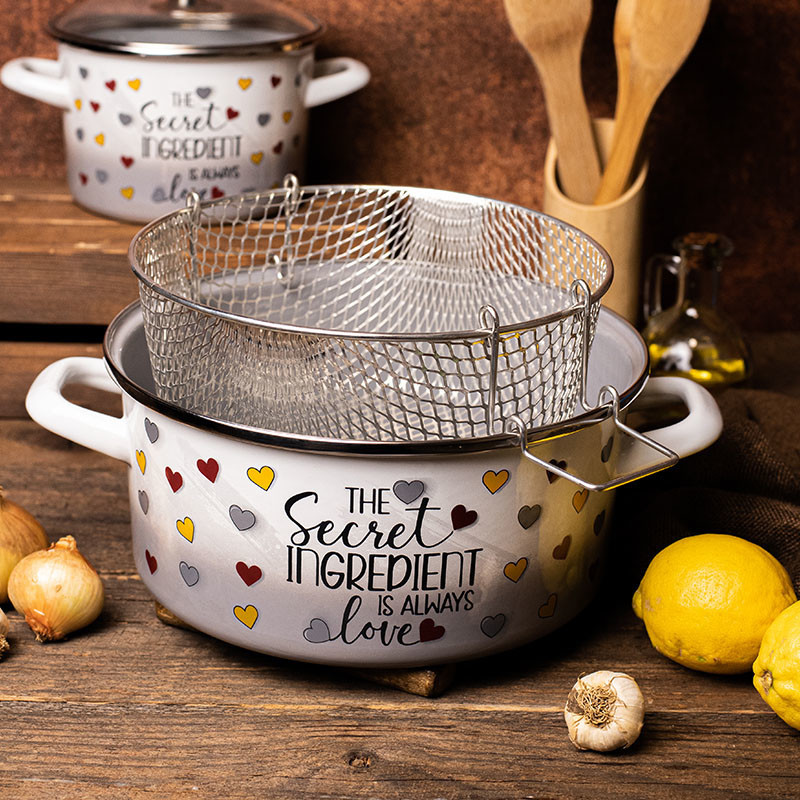 Каструля фритюрниця 4.4л 24см 3406 Secret  Ingredient Metalac 372782