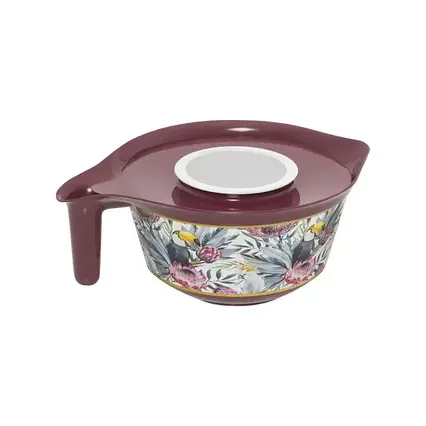 Мірна миска для міксера з подвійною кришкою