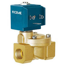 Клапан електромагнітний соленоїдний CEME 1" NBR 230V 50Hz НЗ (нормально закритий) 8616