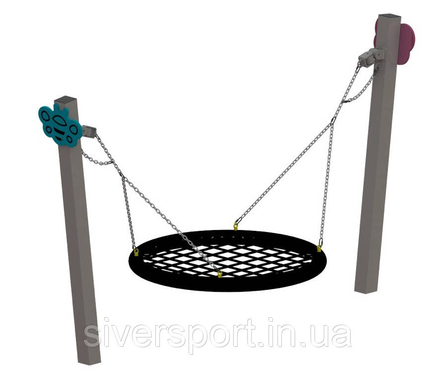 Гойдалка "Гніздо лелеки" (з HDPE пластику) SiverSport VP 0513, фото 1