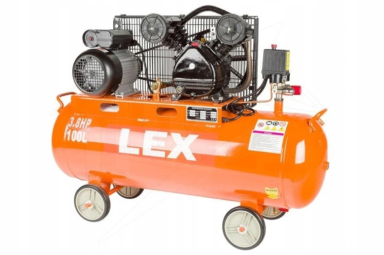 Оливний компресор Lex LXC-100-2/230В 100L 8bar