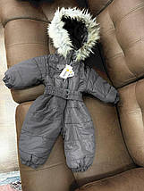 Дитячий комбінезон для хлопчика на флісі, тканина "Плащівка", фото 4