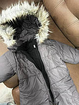 Дитячий комбінезон для хлопчика на флісі, тканина "Плащівка", фото 5