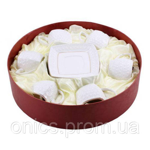 Сервиз чайный Interos Снежная королева S508707-AGIFT 12 предметов белый ...