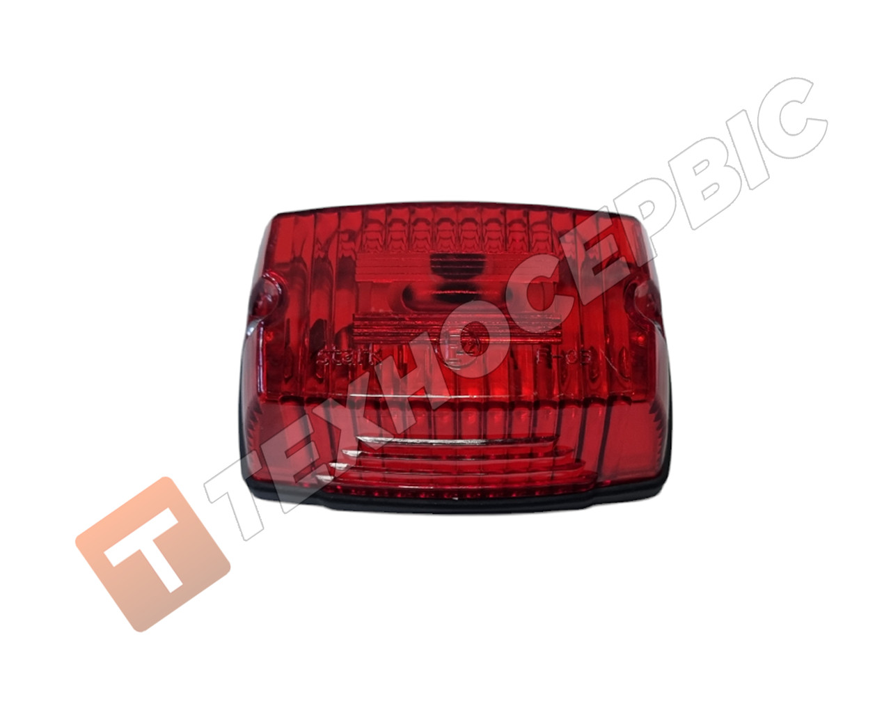 Ліхтар габаритний червоний під лампу (12-24v) без лампи