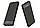 Универсальний мобильный аккумулятор Power bank Quantum QM-PB1010 black 10 000mAh 3.7V (2-USB), фото 5
