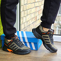 Термо Кросівки ADIDAS Waterproof Khaki Чоловічі Адідас Гортекс Хакі 40,41,42 розміри