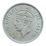 Малайя 10 центів, 1950, фото 3
