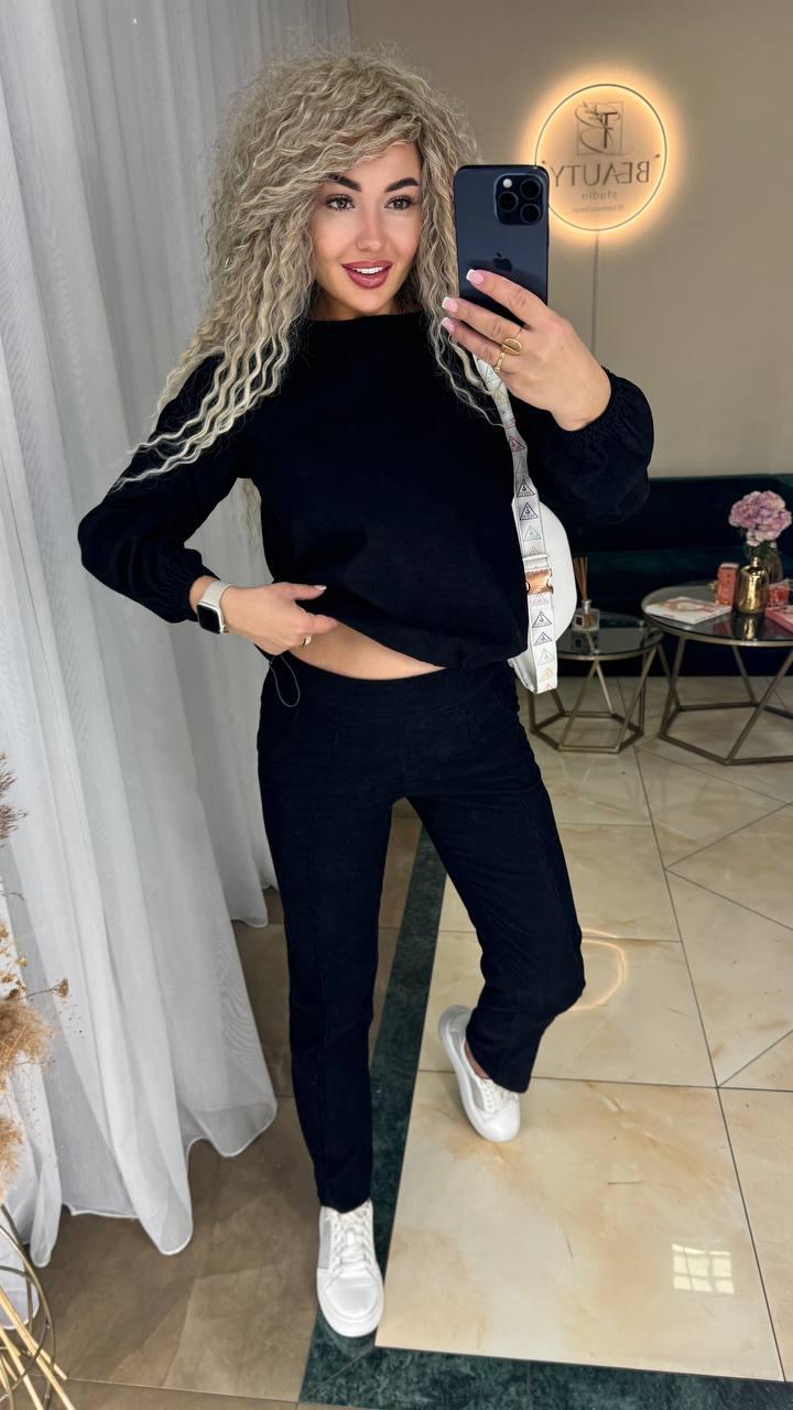 Стильний Костюм Вельвет 42-44; 46-48,50-52 (імм 430), фото 1