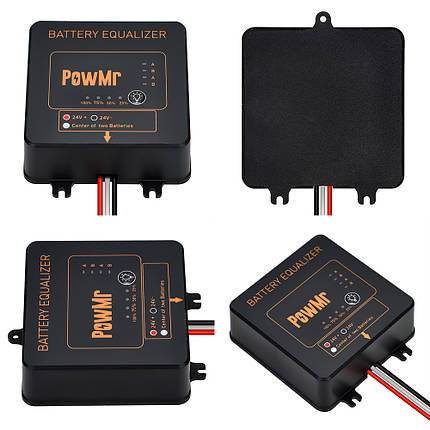 Балансир для заряджання акумуляторів PowMr BE24 Battery Equalizer 24 В (2*12 В) / Еквалайзер Акумуляторний, фото 3