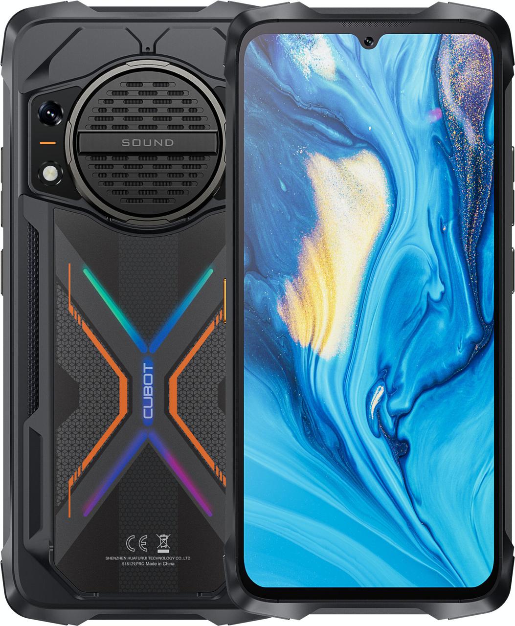 Cubot KingKong Power 3 6/256GB, NFC, 10200mAh, 100MP, Helio G99, IP69K, Android 14, Дисплей 6.72" FHD+ 120 Гц