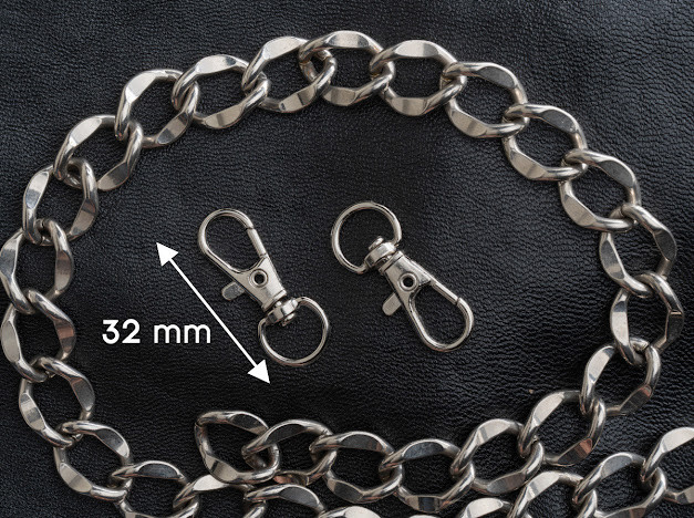 Карабін для ключів. 32мм, фото 1