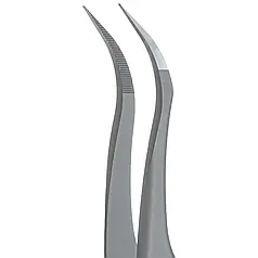 Пінцет професійний для вій STALEKS PRO EXPERT 45 TYPE 1 TE-45/1 вигнутий