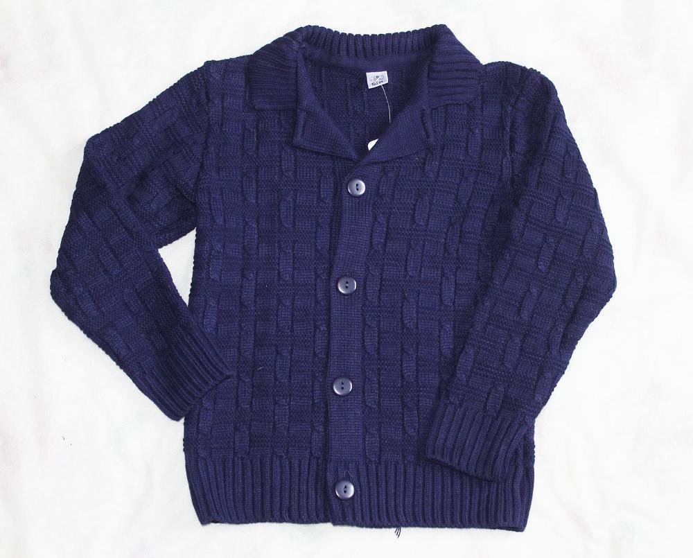 Кофта жакет в'язаний для хлопчика 146, фото 1