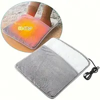 Електрогрілка для ніг від USB Foot warmer.30*30, Зимова електрогрілка для ніг, Килимок із підігрівом