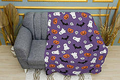 Плед «Веселий Хелловін. Happy Halloween»