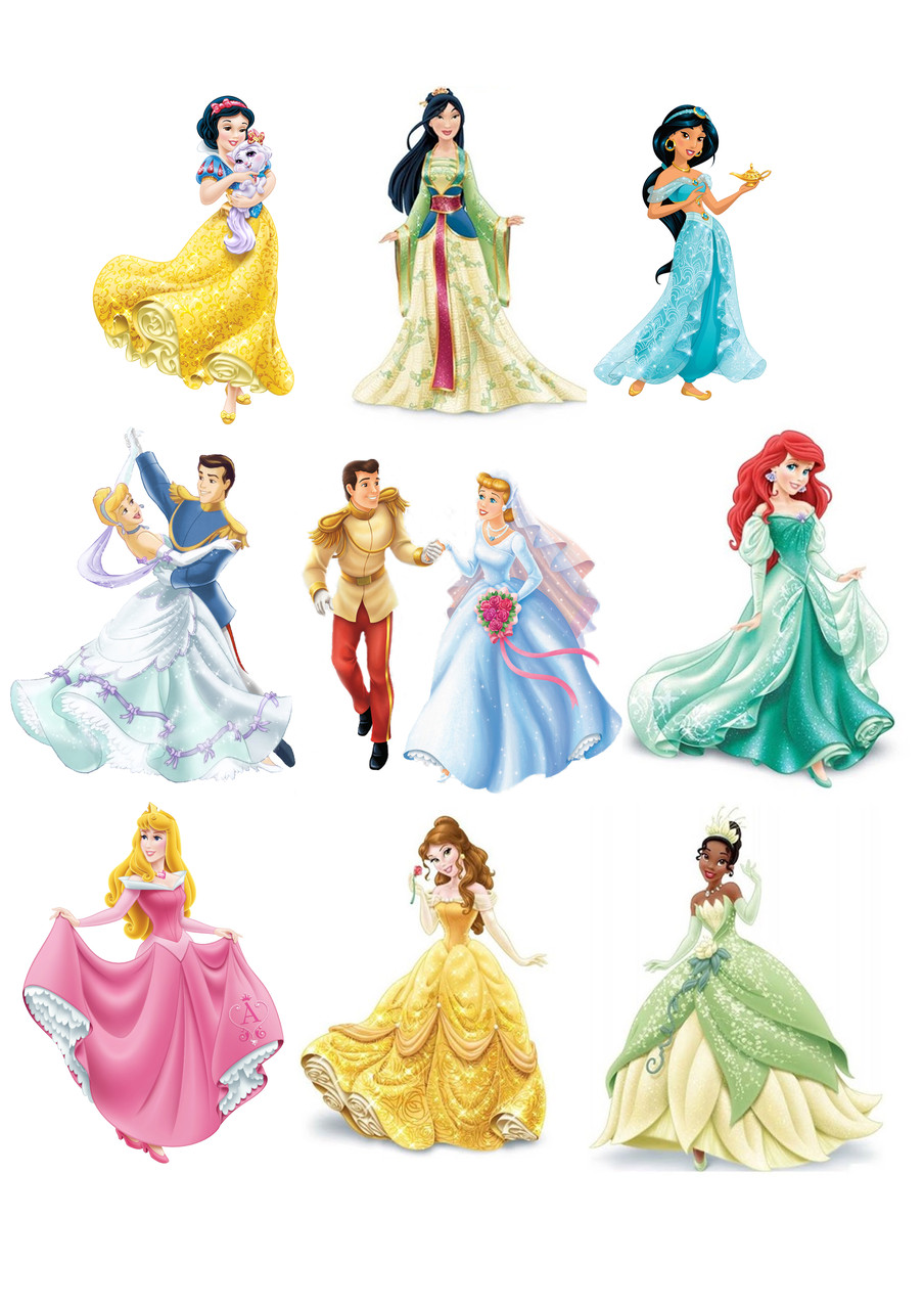 Принцеси 5 Вафельна картинка